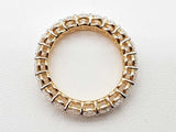 3.70cttw Lab Grown Diamonds 14k Yg 3.07g Eternity Band Size 5.5 Do0326llxzde