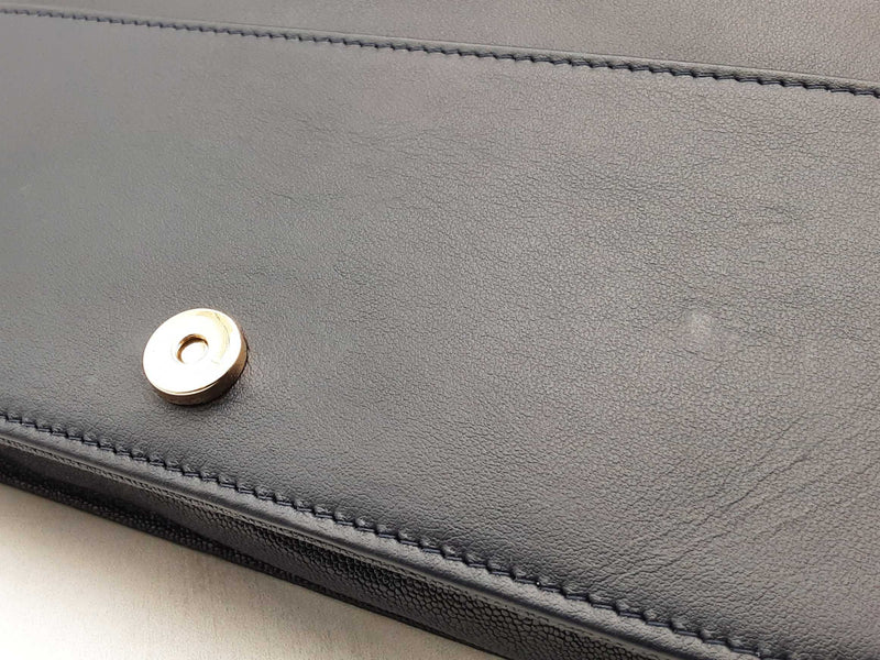 Chanel Boy Wallet On Chain Blue Handbag Aa0325lzxzsa