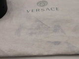 Versace La Medusa Black Leather Top Handle Bag Eb0426pxzsa