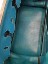 Hermes Birkin 35 Mykonos Blue Togo Gold Hardware Handbag Do1125crxzde