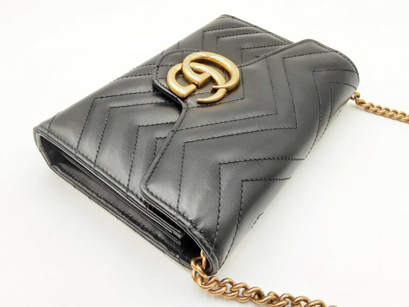 Gucci Gg Marmont Matelassé Leather Mini Shoulder Bag Fw1124ixzdu