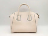 Givenchy Signature Logo Antigona White Calfskin Handbag Fw0125ixzsa