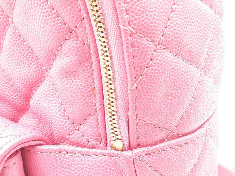 Chanel Caviar Quilted Day Pink Backpack Aa0525lpxzsa