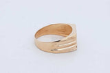 0.25cttw Diamond Ring In 14k Yellow Gold 7.4 Grams Size 10 Eb0926rxzde