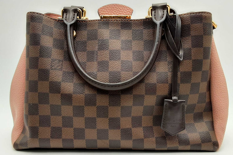 Louis Vuitton Damier Ebene Brittany Top Handle Bag Eb1224ixzsa