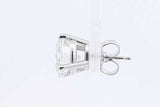3.12ctw Lab Grown Diamond Stud Earring In 14k White Gold 1.9 Grams Eb0925irxdu