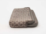 Coach Madison Needlepoint Op Art Double Zip Wristlet Fw0926lzdu