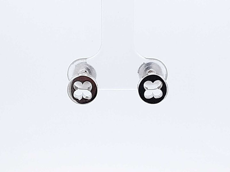 Louis Vuitton Empreinte Stud Earrings In 18k White Gold 3.1 Grams Fw1125rzxdu