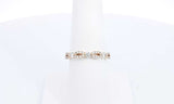 14k Yellow Gold Lab Grown Diamond Wedding Band Size 7 Eblsedu 144020004860