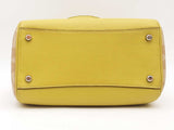 Coach Rowan Satchel Signature Green Handbag Aa1124pzsa