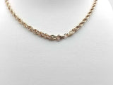 18k Yellow Gold Rope Chain 9.9 Grams 24 Inches  Jr1125prxmia