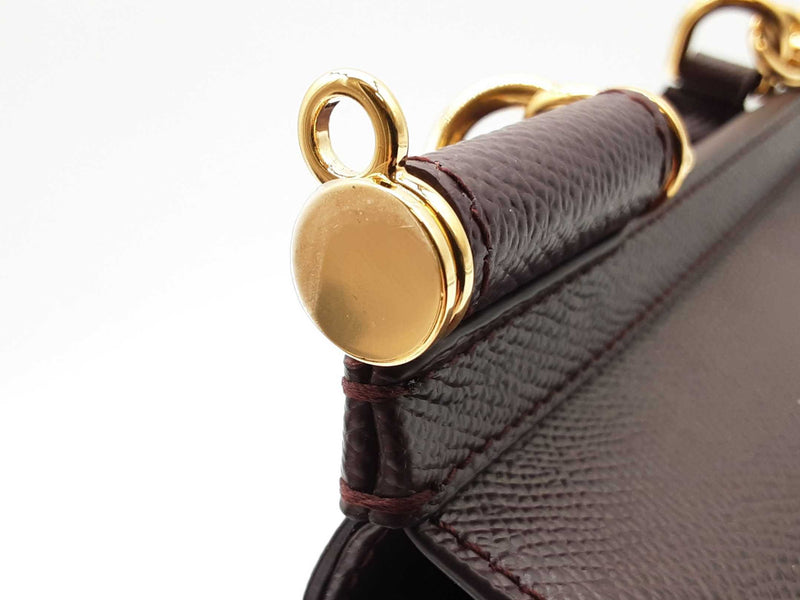 Dolce & Gabbana Sicily Dark Purple Handbag Sd0425irz