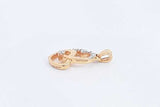 0.1ctw Diamond Pendant In 18k Yellow Gold 0.9 Grams Eb0325prsa