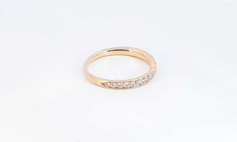 Tiffany & Co. 18k Rose Gold Diamond Harmony Wedding Ring Eblrxzdu 144020008032