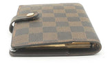 Louis Vuitton Damier Ebene Agenda Planner Eb0425orxsa