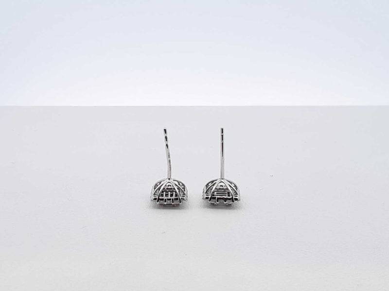 0.50 Cttw Diamond & 18k Gold Convertible Earrings & Jackets 2.7 Gram Fw0925orxdu