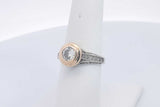 Approx. 1.7ctw Diamond Ring In 14k Yellow & White Gold 4.5g Size 7 Eb1224llxzsa