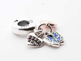 Pandora .925 Silver 2.9g Peace Dangle Charm 1025lxde