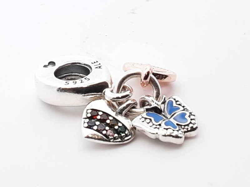 Pandora .925 Silver 2.9g Peace Dangle Charm 1025lxde