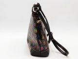 Dooney & Bourke Db75 Multi Logo Cross Body Black Aa0926pzsa