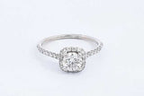 Approx. 1.02ctw Diamond Ring In 14k White Gold 2.5 Grams Size 8 Eb0824cxzsa