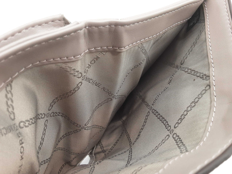 Michael Kors Jet Set Silver Double Zip Wristlet Tech Wallet Do0425lrde