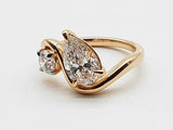 2.05 Cttw Lab Grown Diamonds 14k Two Tone Gold 5.1g Ring Size 6.75 Do0726llrxde