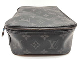 Louis Vuitton Black Graphite Monogram Coated Canvas Cosmetic Bag Do1125oxzde