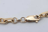 14k Yellow Gold Link Chain Necklace 27.9 Grams 17.5 Inch Eb0726lcrxsa
