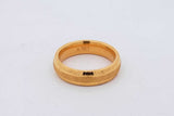 24k Yellow Gold Wedding Band 13.4 Grams Size 9 Eb0726lixzsa