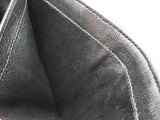 Yves Saint Laurent Ysl Black Chevron Quilted Leather Trifold Wallet Do0426oxzde
