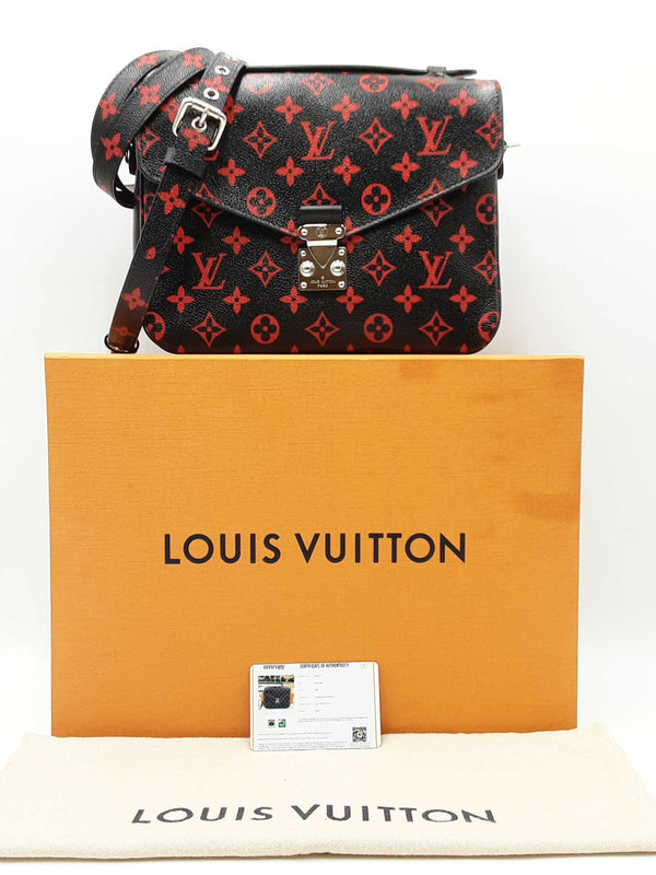 Louis Vuitton Limited Edition Pochette Metís In Monogram Infrarouge Fw1125erxdu