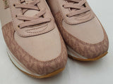 Michael Kors Monique Trainers In Ballerina Pink & Cream Size 7.5 M  Fw1125prdu