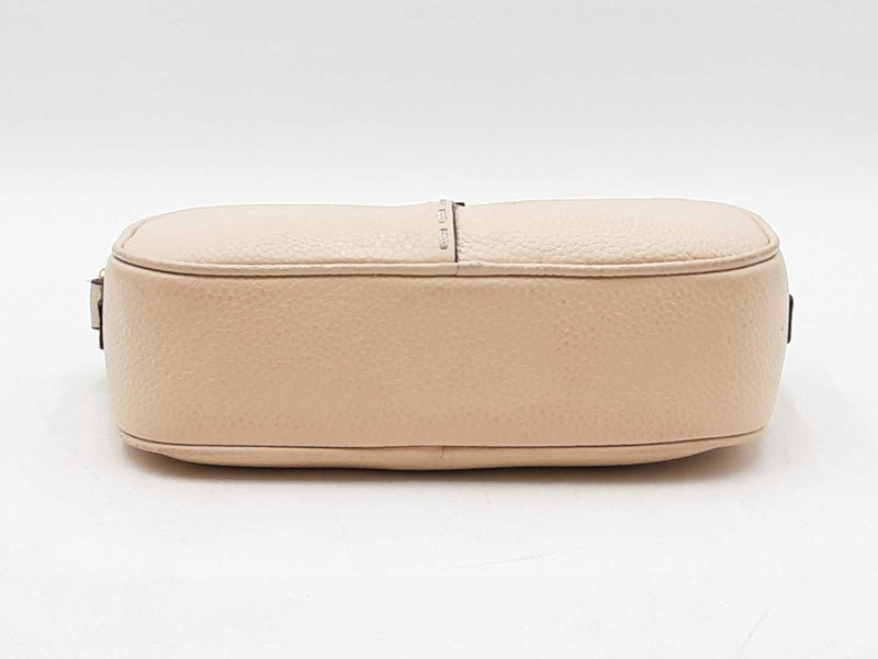 Tory Burch Camera Bag In Beige Leather Fw0925crdu