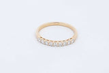 Tiffany & Co. 18k Yellow Gold Diamond Ring 2.5 Grams Size 7.25 Eb0626rxzde