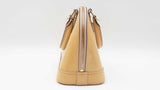 Louis Vuitton Alma Bb Beige Monogram Vernis Handbag Sd0626oezdu