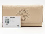Gucci 282414534563 Beige / Tan Wallet Aa0825lrzsa