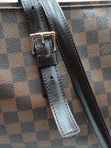 Louis Vuitton Chelsea Tote Bag In Damier Ebene Coated Canvas Fw0726iszdu