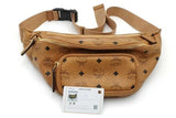 Mcm Belt Bag In Visetos Cognac Eb0926lrxsa