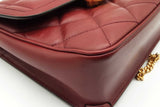 Gucci Deco Burgundy Leather Shoulder Bag Eb0626cxzde