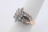 0.56cttw Diamond Ring In 14k Yellow Gold 6 Grams Size 6.75 Eb0726wrxsa
