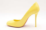 Christian Louboutin Dolly Yellow Patent Leather Pumps Size 40 Eb1224lrxsa