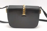 Gucci Sylvie Black Leather Crossbody Bag Eb1026exzsa