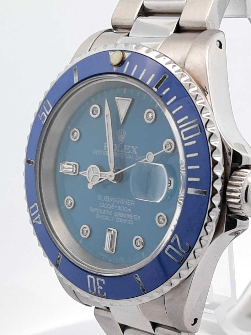 Rolex Submariner Oyster Perpetual Date 40mm Automatic Stainless Steel Watch Fw0925prxzdu