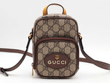 Gucci Supreme Neo Mini Crossbody Bag Beige Aa0226przsa
