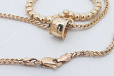 10k Yellow Gold Heart Pendant & Chain 5.9 Grams 20 Inch Eb0526orrsa