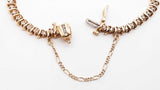 0.58 Cttw Diamond & 10k Yellow Gold Tennis Bracelet 10 Grams 7 Inch Fw1124cxzdu