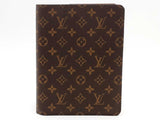 Louis Vuitton Monogram Agenda Gm Brown Aa0726wzxsa
