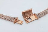 10k Rose Gold Diamond Cuban Link Necklace 55.6 Grams 20 Inch Eb0726oxxzsa