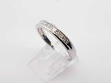 0.55 Cttw Diamond & 14k White Gold Ring 3.6 Grams Size 10.25 Fw1224wpxdu